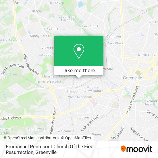 Emmanuel Pentecost Church Of the First Resurrection map