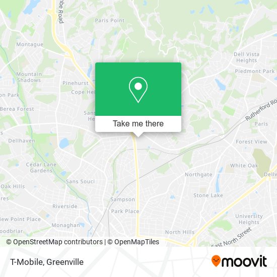 T-Mobile map