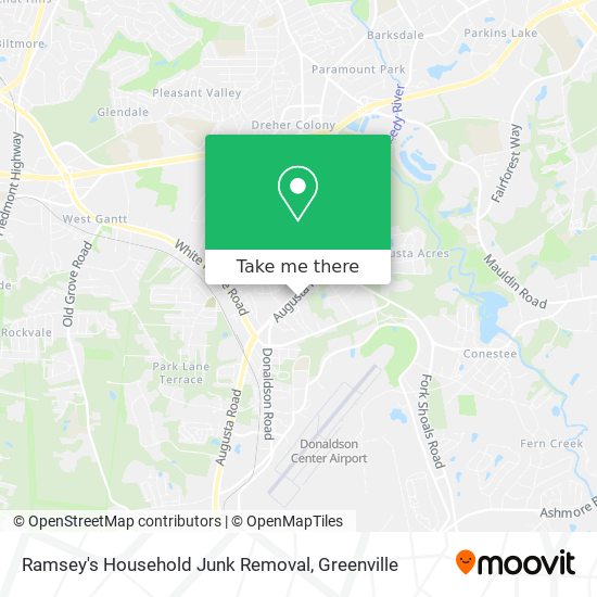 Ramsey's Household Junk Removal map