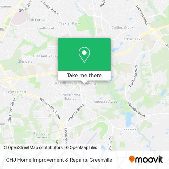 CHJ Home Improvement & Repairs map
