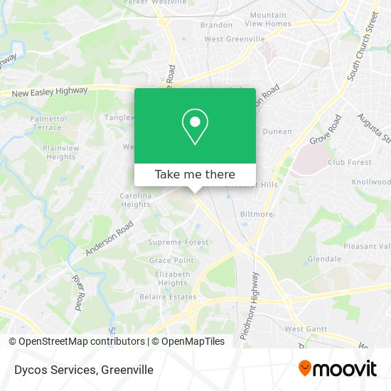 Dycos Services map