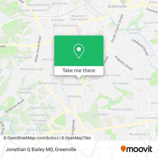 Jonathan Q Bailey MD map