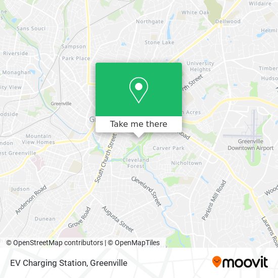 Mapa de EV Charging Station