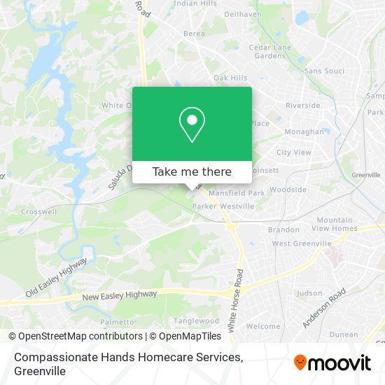 Compassionate Hands Homecare Services map