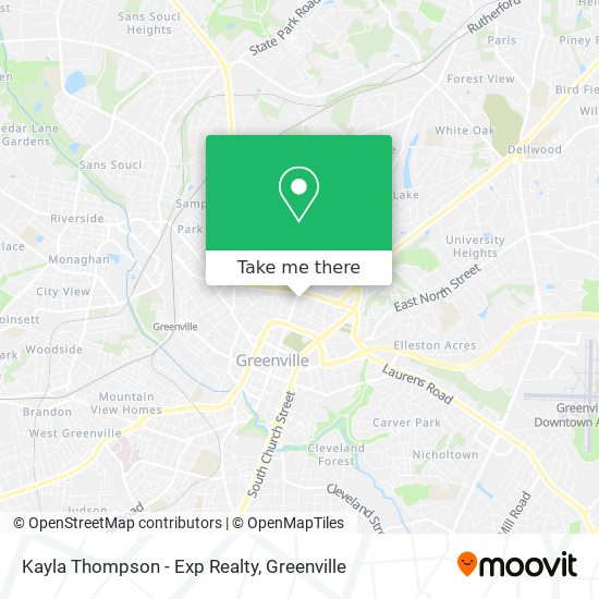 Kayla Thompson - Exp Realty map