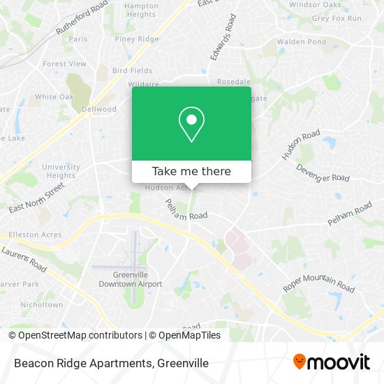 Beacon Ridge Apartments map