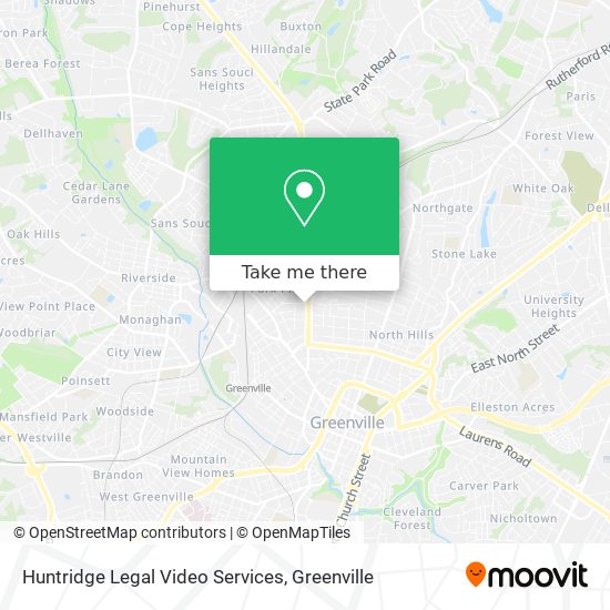 Huntridge Legal Video Services map