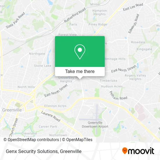 Genx Security Solutions map