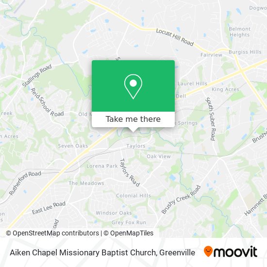 Aiken Chapel Missionary Baptist Church map