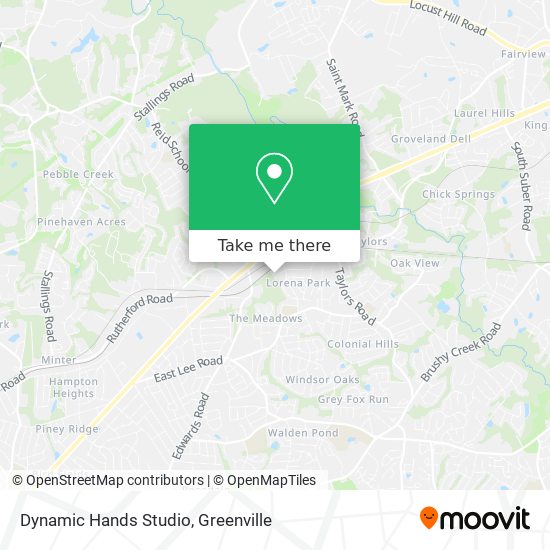 Dynamic Hands Studio map