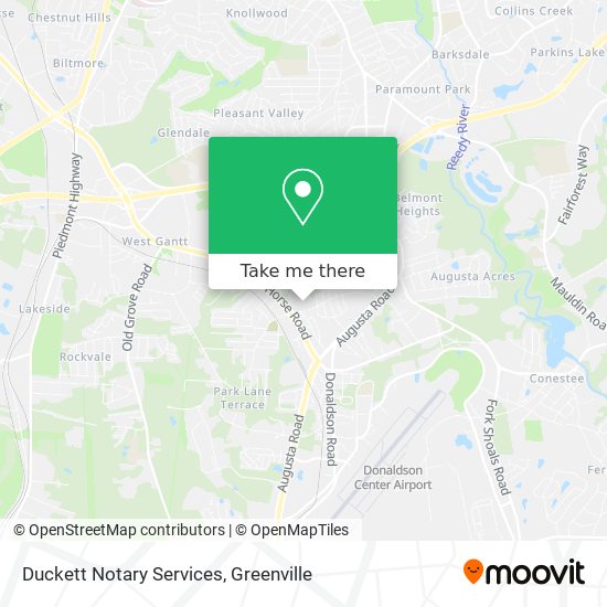 Duckett Notary Services map