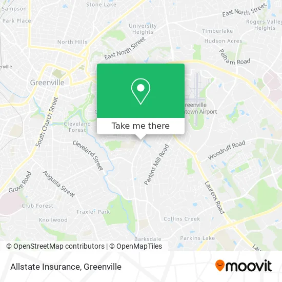 Allstate Insurance map
