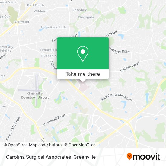 Mapa de Carolina Surgical Associates