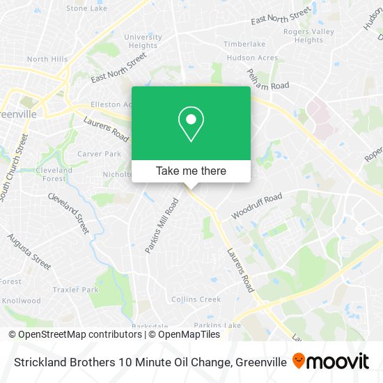 Strickland Brothers 10 Minute Oil Change map