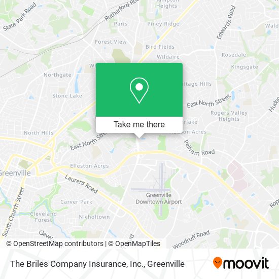 The Briles Company Insurance, Inc. map