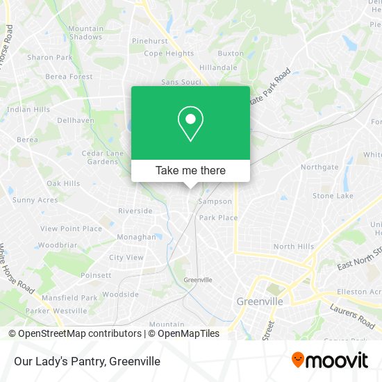 Our Lady's Pantry map