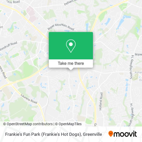 Mapa de Frankie's Fun Park (Frankie's Hot Dogs)