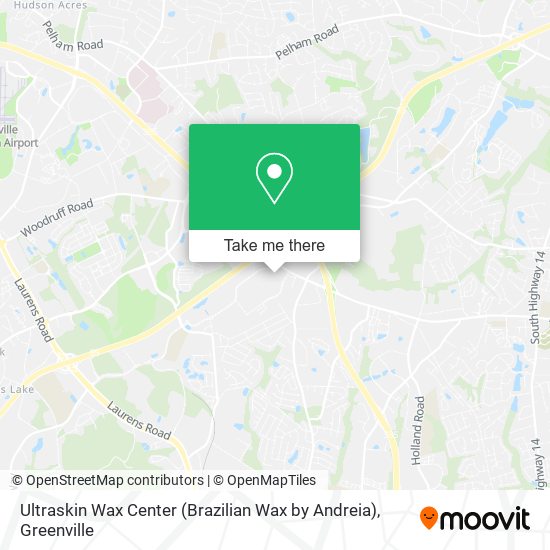 Mapa de Ultraskin Wax Center (Brazilian Wax by Andreia)