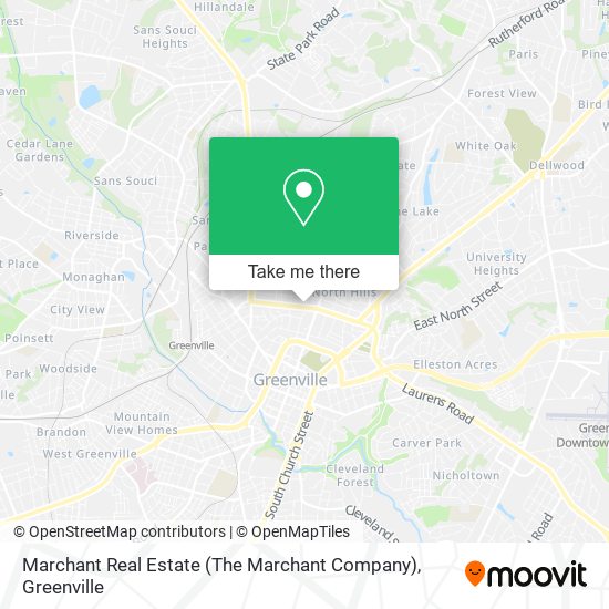 Marchant Real Estate (The Marchant Company) map