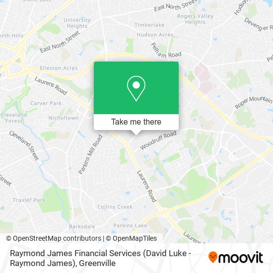 Raymond James Financial Services (David Luke - Raymond James) map