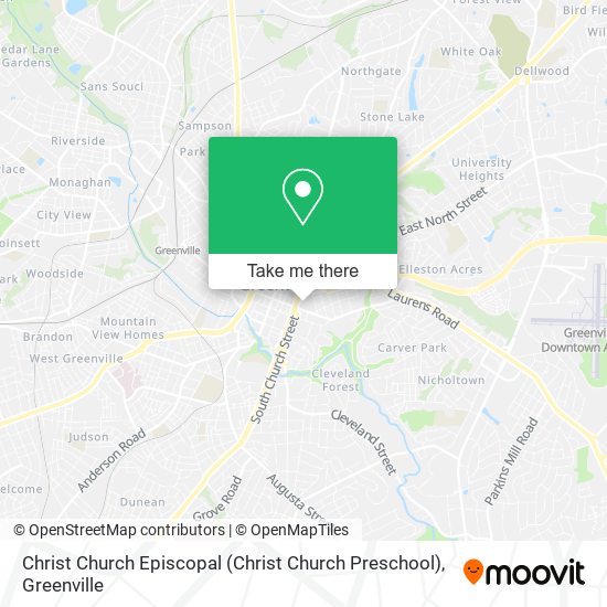 Mapa de Christ Church Episcopal (Christ Church Preschool)