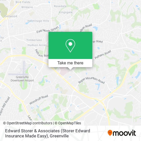Edward Storer & Associates (Storer Edward Insurance Made Easy) map
