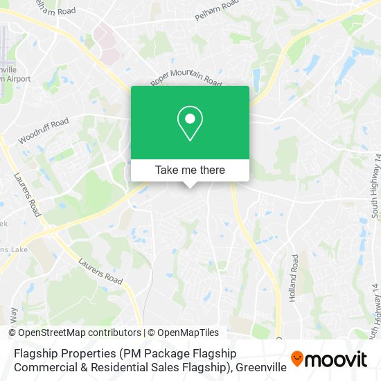 Mapa de Flagship Properties (PM Package Flagship Commercial & Residential Sales Flagship)