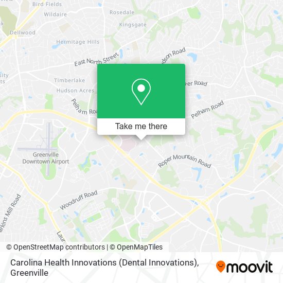 Mapa de Carolina Health Innovations (Dental Innovations)