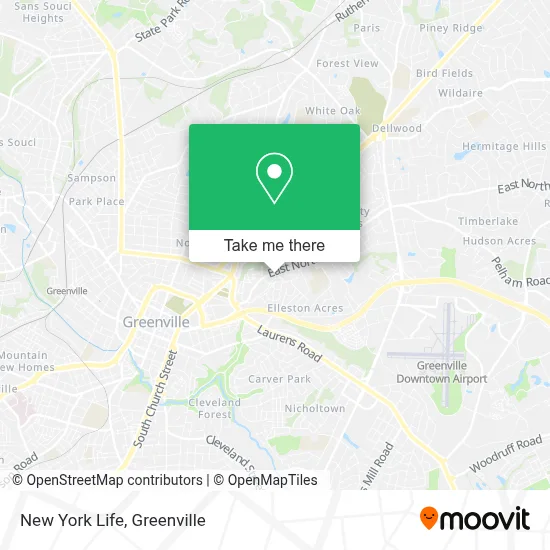 New York Life map