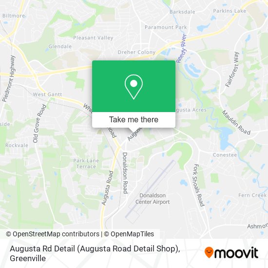 Mapa de Augusta Rd Detail (Augusta Road Detail Shop)