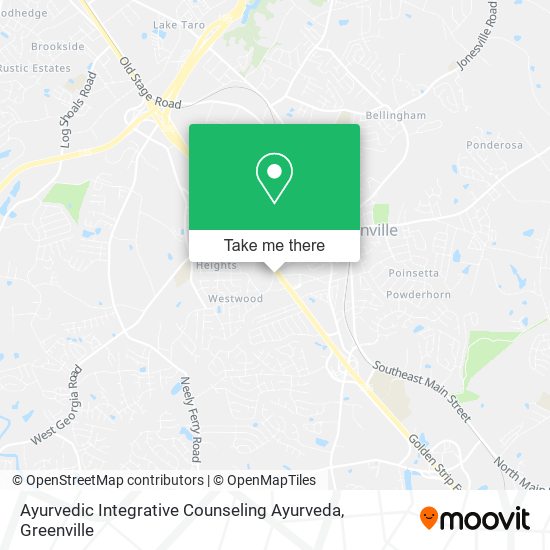 Mapa de Ayurvedic Integrative Counseling Ayurveda