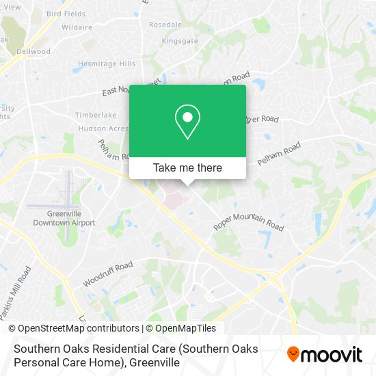 Southern Oaks Residential Care (Southern Oaks Personal Care Home) map