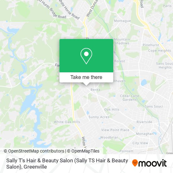 Sally T's Hair & Beauty Salon (Sally TS Hair & Beauty Salon) map