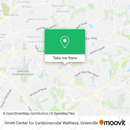 Mapa de Smith Center for Cardiovascular Wellness