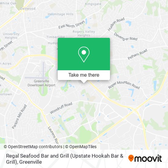 Regal Seafood Bar and Grill (Upstate Hookah Bar & Grill) map
