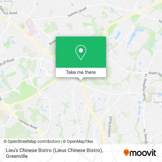 Lieu's Chinese Bistro (Lieus Chinese Bistro) map