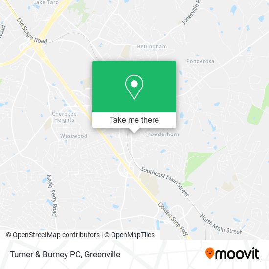 Turner & Burney PC map