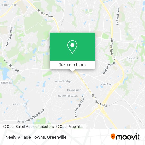 Neely Village Towns map