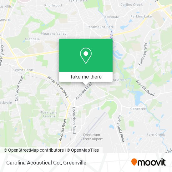 Carolina Acoustical Co. map