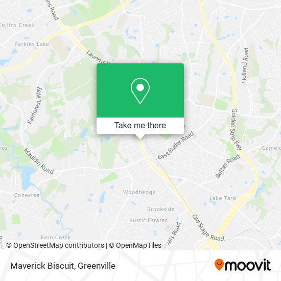 Maverick Biscuit map