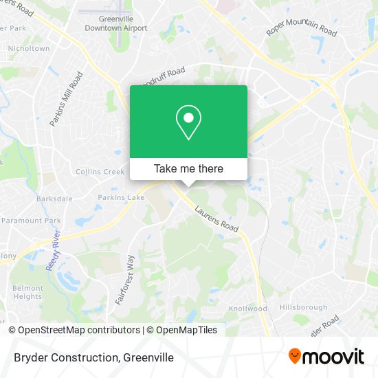 Bryder Construction map