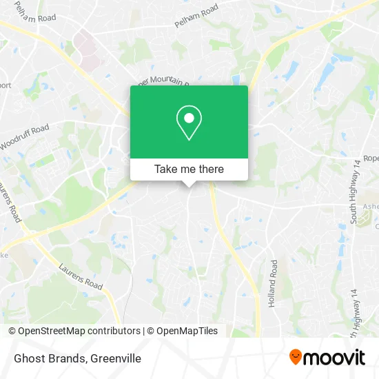 Ghost Brands map