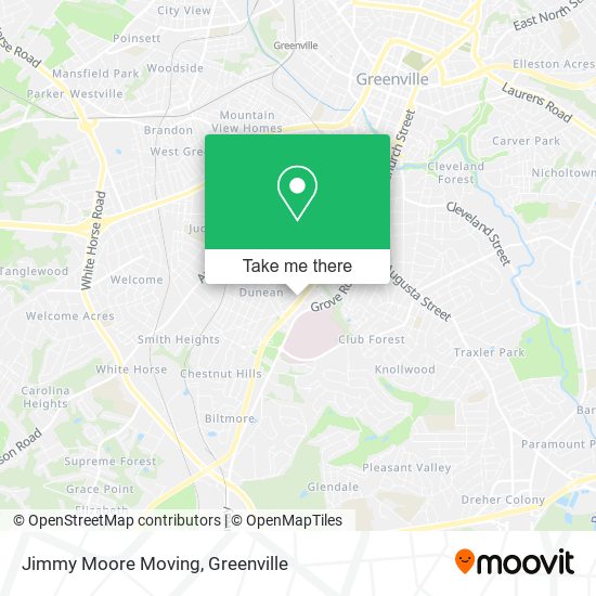 Jimmy Moore Moving map