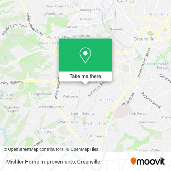 Mishler Home Improvements map