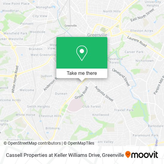Cassell Properties at Keller Williams Drive map