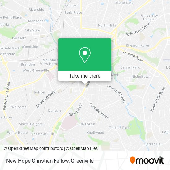 New Hope Christian Fellow map