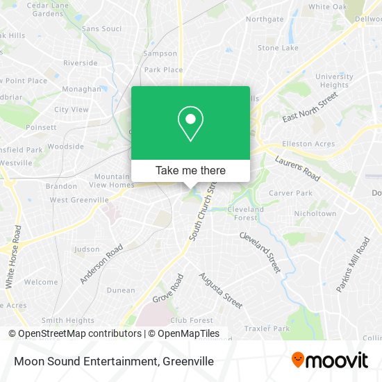 Moon Sound Entertainment map