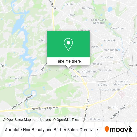 Absolute Hair Beauty and Barber Salon map