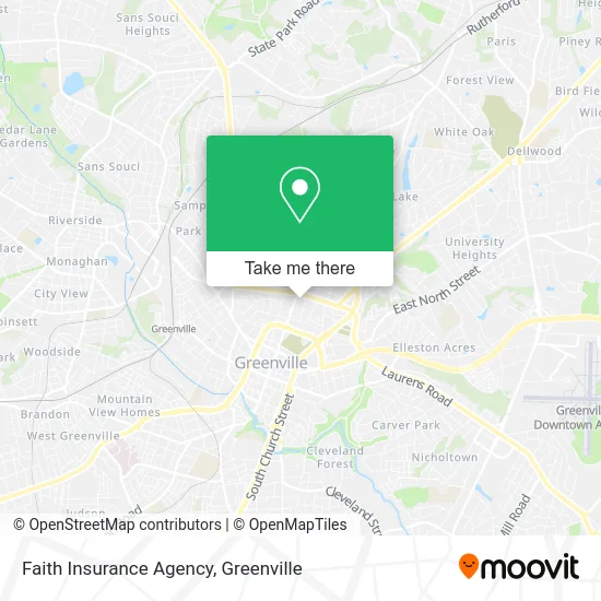 Faith Insurance Agency map