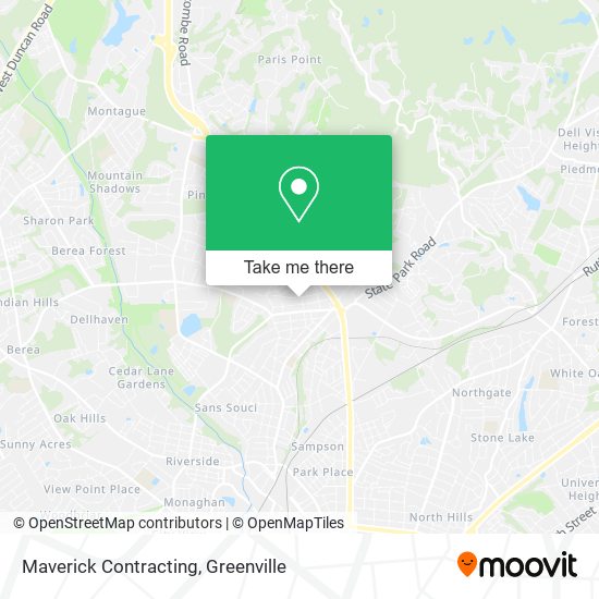 Maverick Contracting map